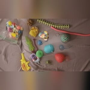 Colorful Kids Toy Set Squezes